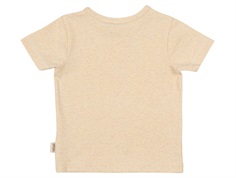 Petit Piao t-shirt fog med blomsterbroderi